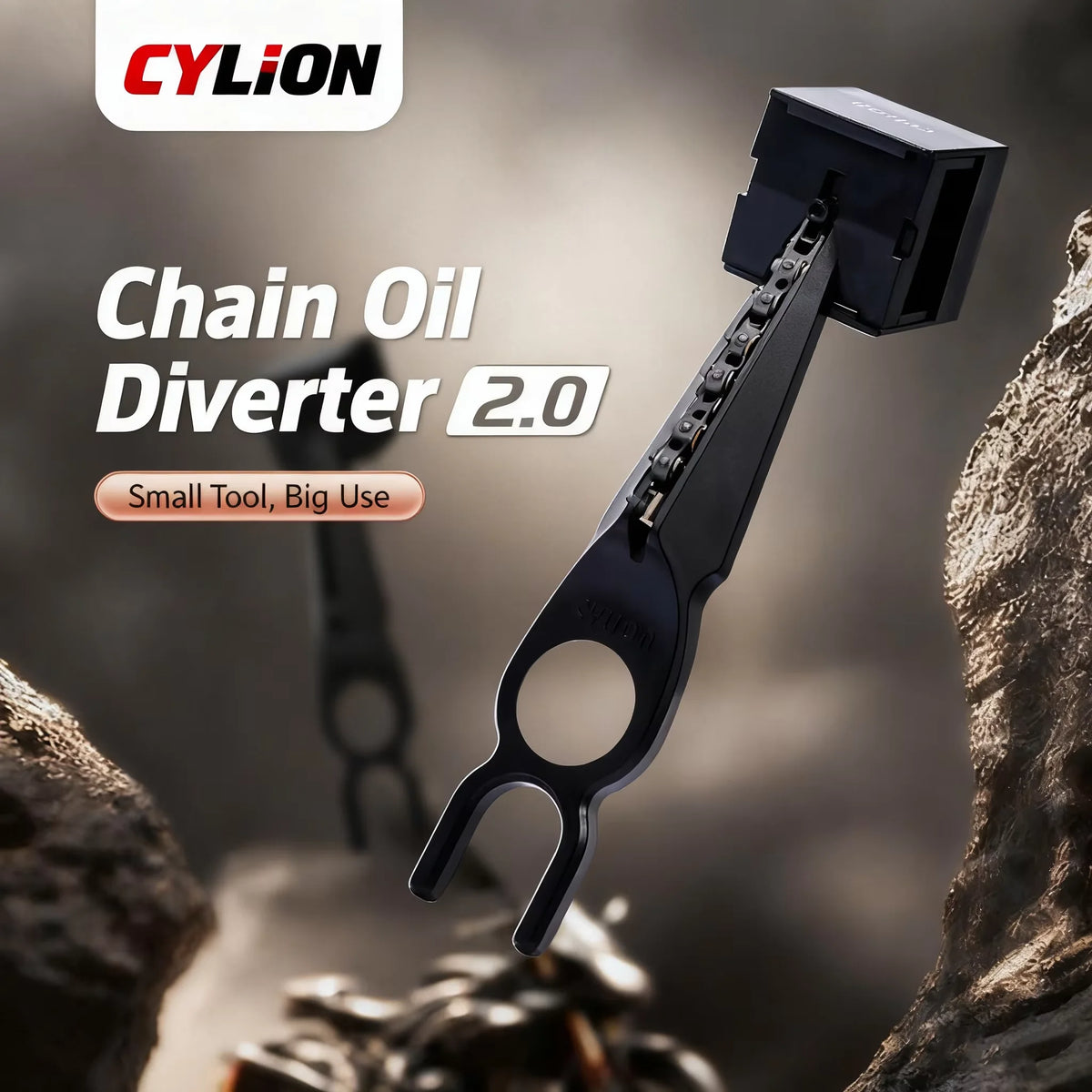Upgrade 1/2PCS Motorcycle Chain Oiler Spray Lube Oiler Tool Mess-Free
