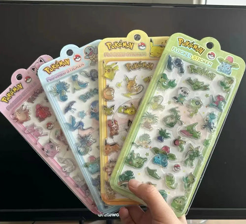Pokémon Sticker Cute Cartoon Creativity Journal Ornament New Fashion