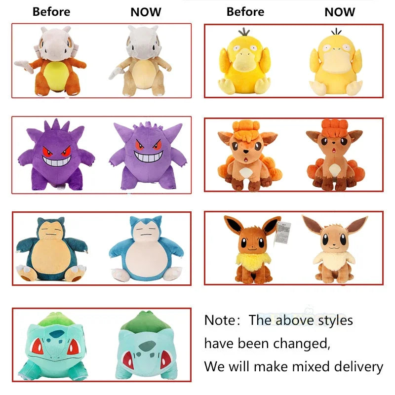 2026* Peluche Pokemon Gengar Peluche 24cm Pokemon stuffed Toy Cute