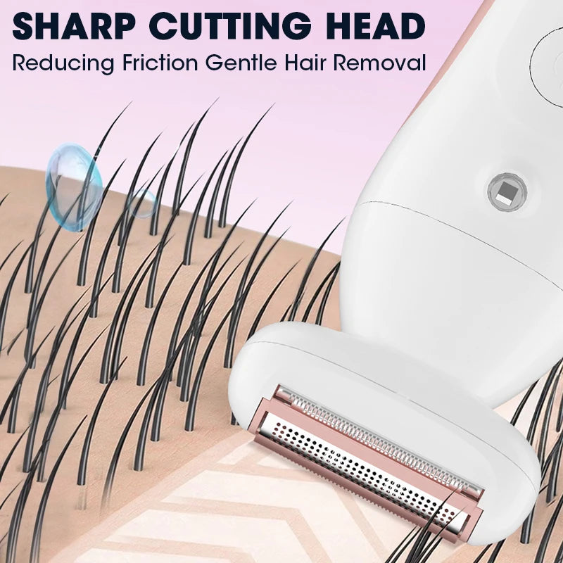 5-in-1 Hair Cleaning and Maintenance Set LCD Digital Shaver Full Body