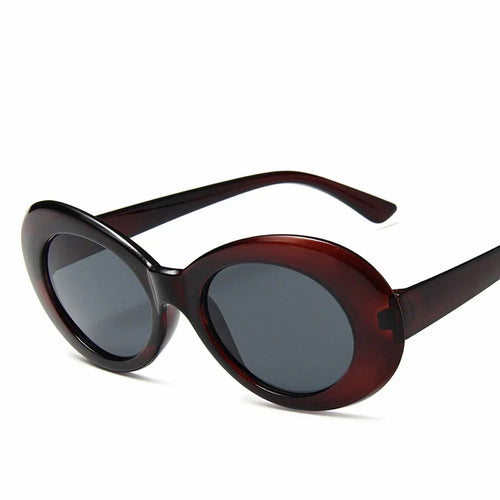 2025 Goggle Glasses Oval Sunglasses Ladies Glasses Trendy Hot Vintage