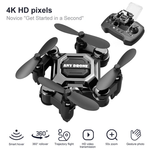 New K04 Mini Drone with Camera RC Quadcopter Altitude Hold Small
