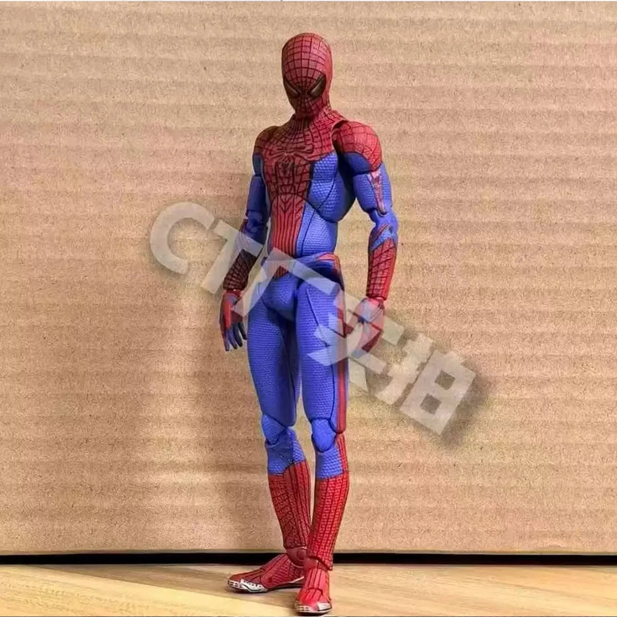 Ct Toys Mafex 001Spiderman Peter Parker Andrew Garfield The Amazing