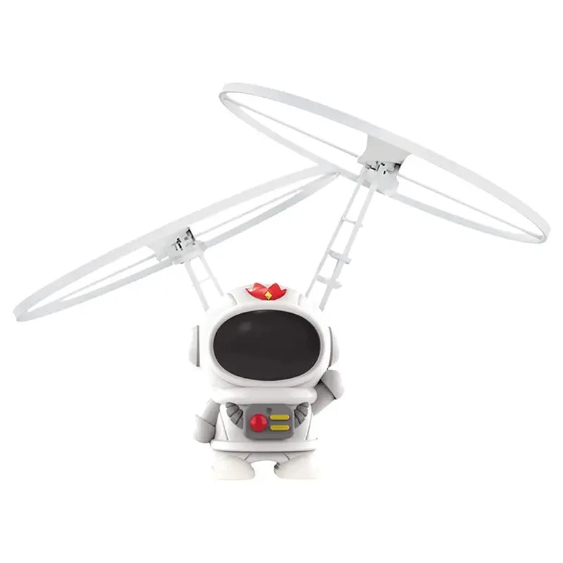 Mini Astronaut Drone Cartoon Spaceman Flying Robot Toys with USB