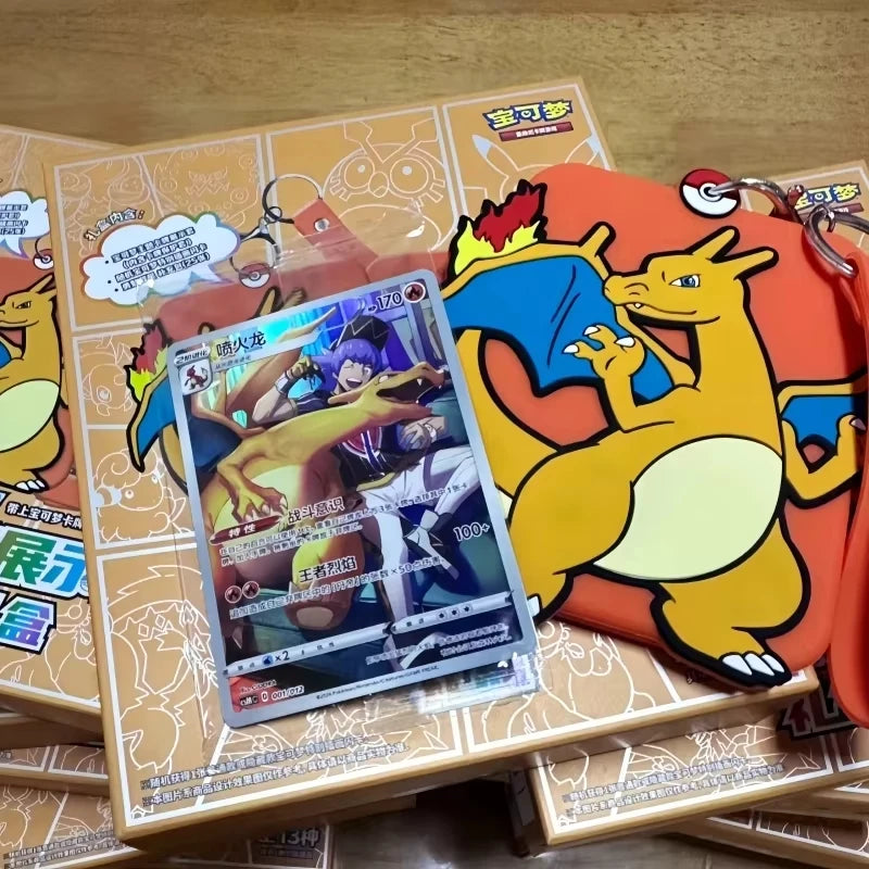 In Stock Original Chinese PokéMon Ptcg Card Protection Display Set