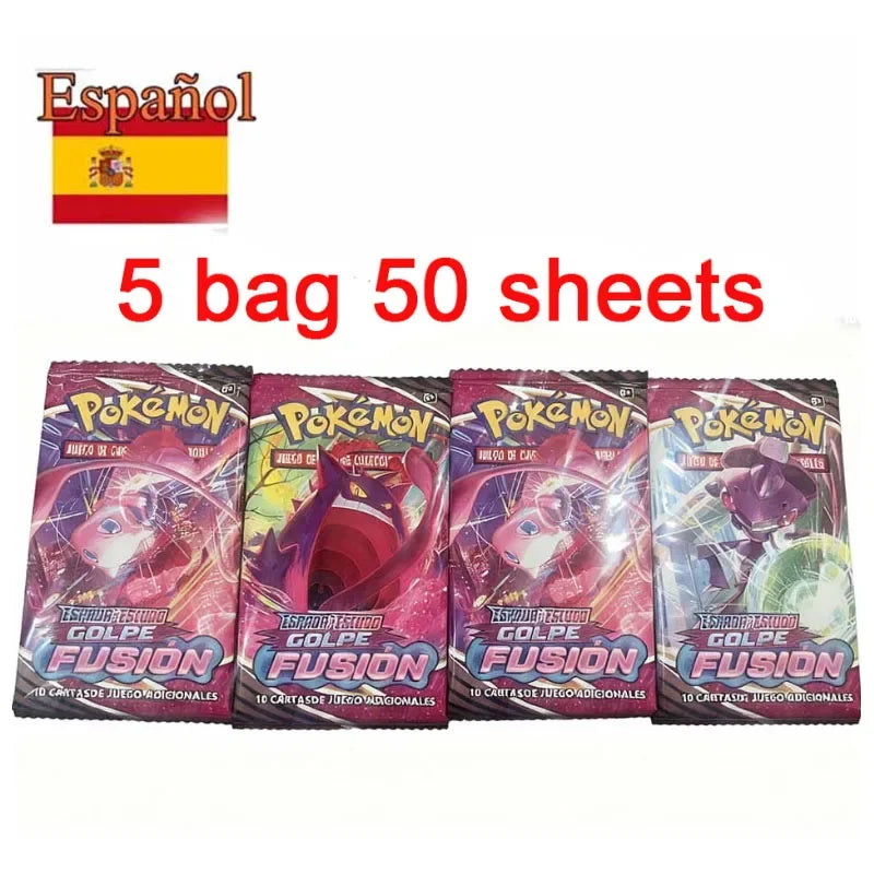 NEW Spanish Pokemoned Cards English French CROWN ZENITH SILVER TEMPEST