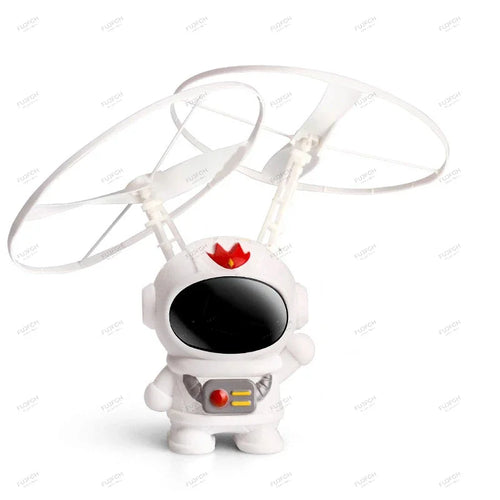 Levitating Luminous Flying Robot Astronaut Toy Aircraft