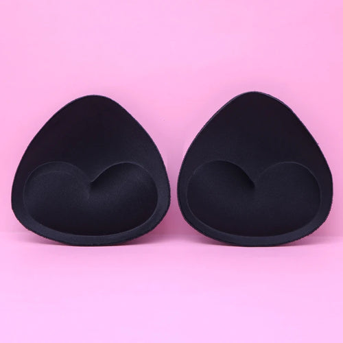 1Pair Sponge Push Up Bra Pads Set for Women Invisible Insert Swimsuit