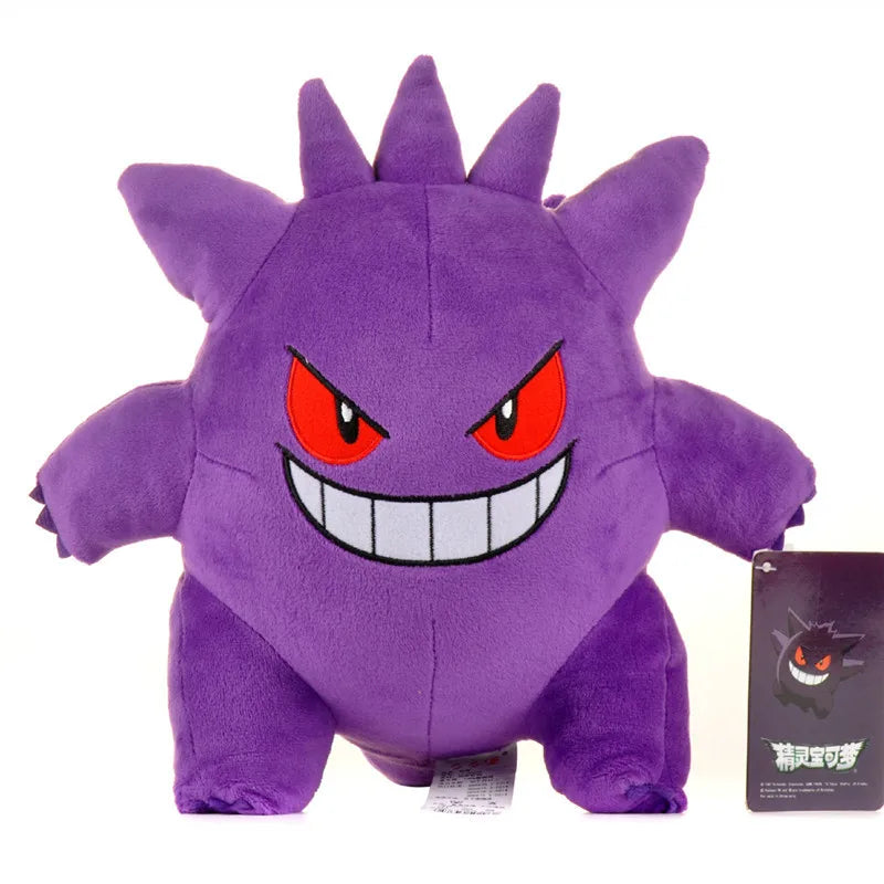 POKEMON Original Plush Toy Gengar Pikachu Kawaii Charizard Genuine