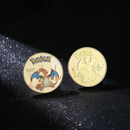 Pokemon commemorative Coin Metal Coins Anime Commemorative Coin