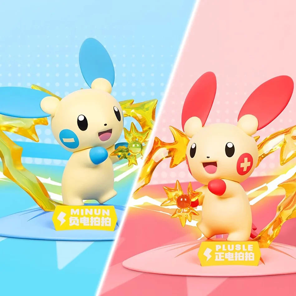 12 style Pok é mon Action Dolls Pikachu Blind Box Anime Models Desktop