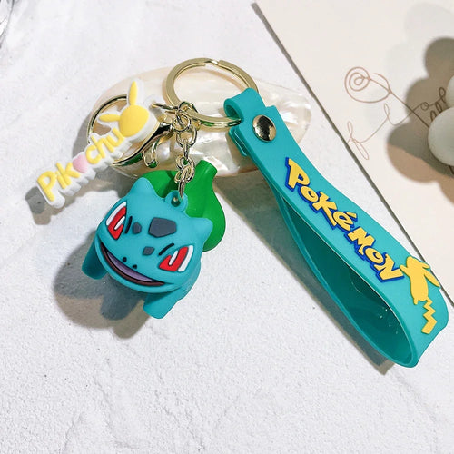 Original Pikachu figurine fashionable cartoon keychain Pokémon anime