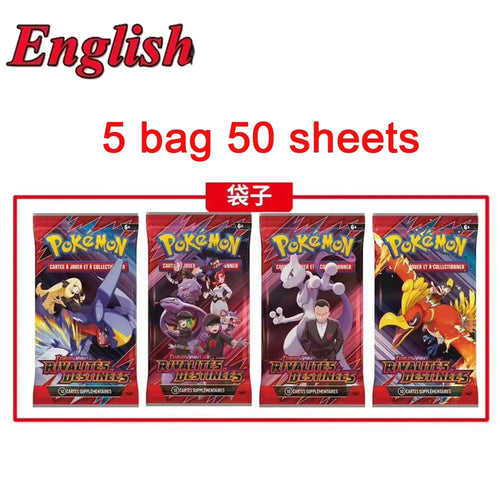 MEGA EVOLUTION 42pcs Pokemon Cards Battle Toys Lost Origin Pokemons