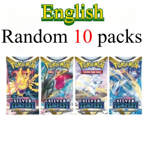 10 Pokémon Card Packs, Bright Stars,151 Prismatic Evolutions,PALDEAN