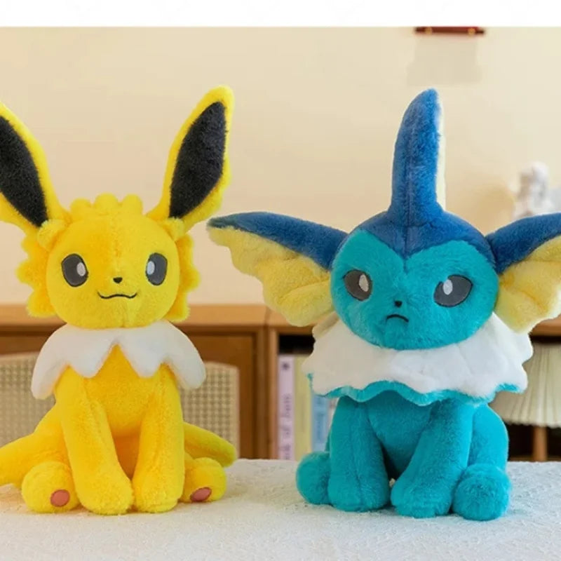 Vaporeon Jolteon Large Plush Toys Aquali Doll Cute Ornament Stuffed