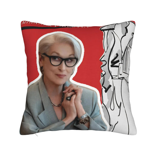 The Devil Wears Pradas 2 Moive Pillowcases Merch Printing Cushion