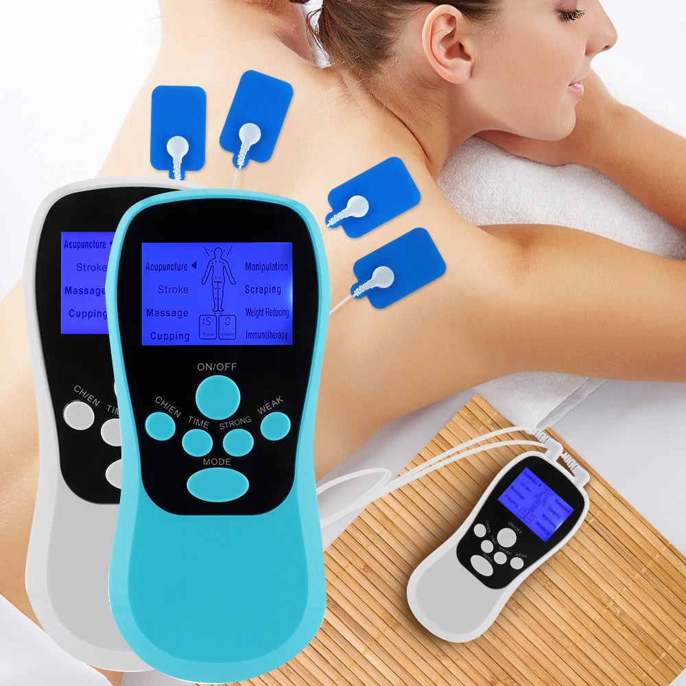 Electric Professional Muscle Stimulator Physiotherapy 8 Modes EMS Unit