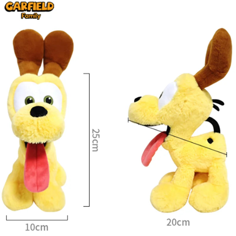 New GARFIELD Original Plush Doll Odie Peluche Toy Cartoon Cat Plushie