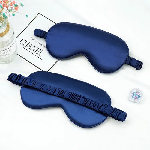 Imitated Silk Eye Patch Shading Sleep Eye Mask Eyepatch Travel Relax