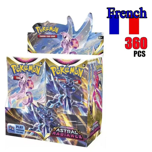 360 Pcs French Pokemon Card Surging Sparks Obsidian Flames Brilliant