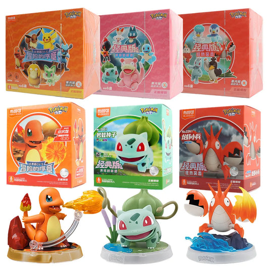 BLOKEES Original POKEMON Building Blocks Pikachu Charmander Psyduck