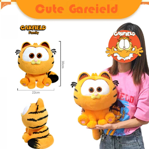 New GARFIELD Original Plush Doll Odie Peluche Toy Cartoon Cat Plushie