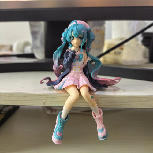 Anime Hatsune Miku Figure Wedding Dress Action Figures Kawaii Swimsuit