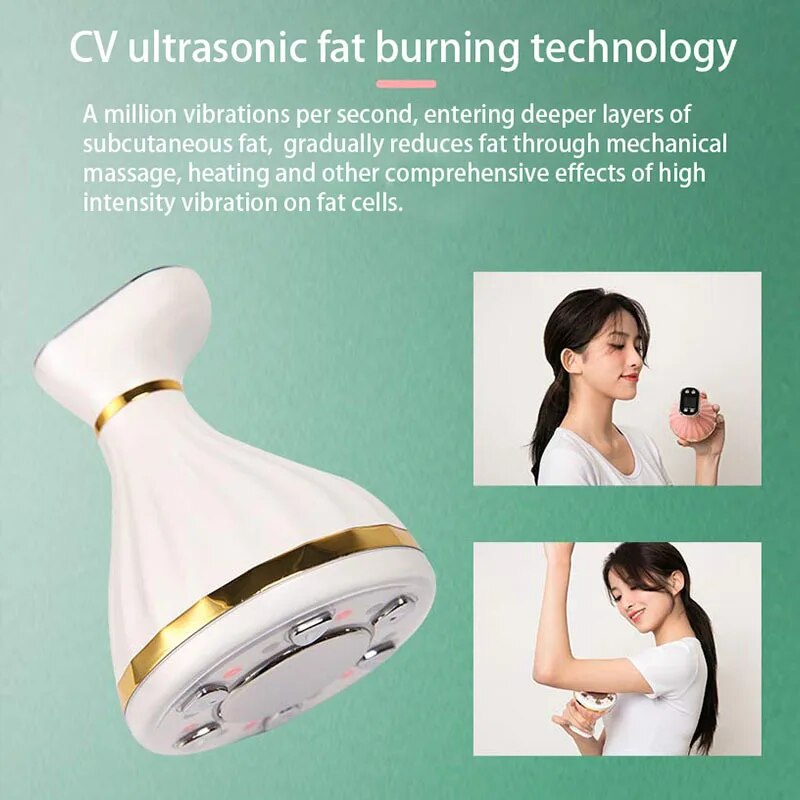 7 in 1 Cavitation Ultrasonic Machine Radio Frequency Vibration