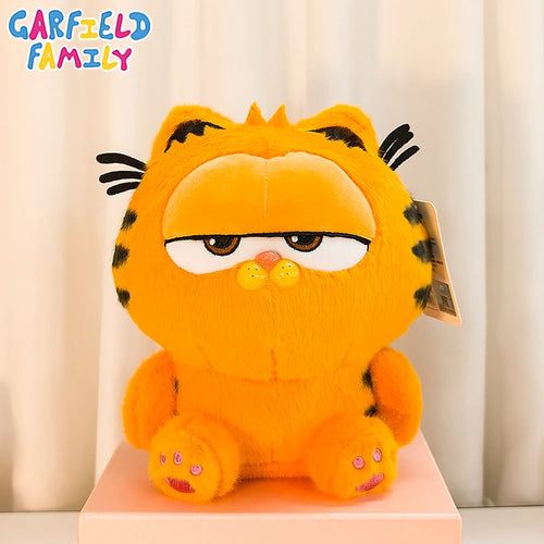 Original Garfield Cat Anime Plush Toys Cute Garfield Family Odie