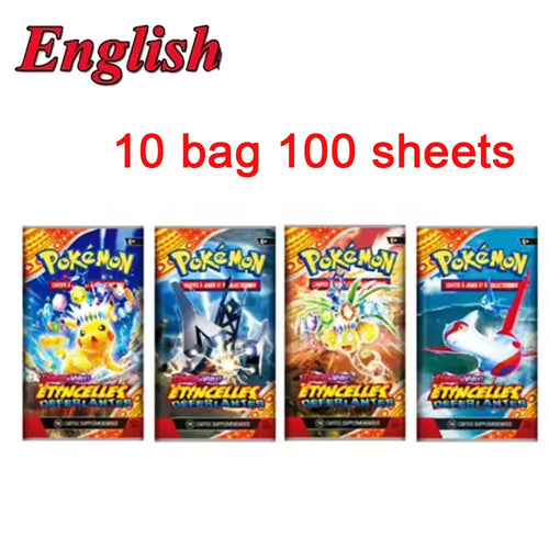 MEGA EVOLUTION 42pcs Pokemon Cards Battle Toys Lost Origin Pokemons