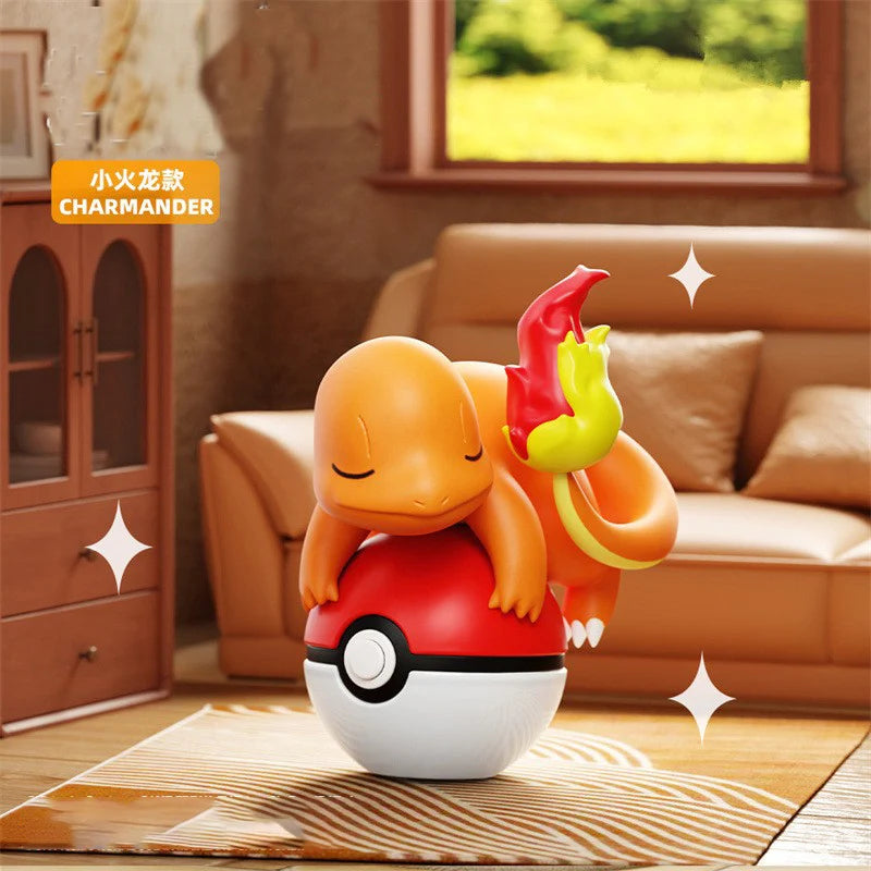 Authentic Pok é mon Pok é Ball Night Light Doll Handmade Pikachu