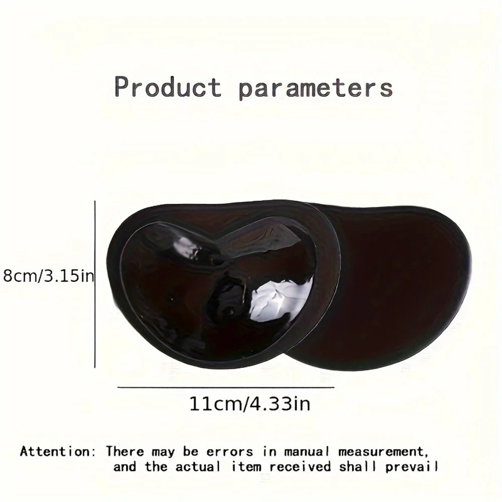 Push Up Reusable Bra Insert Pads, Stick-on Soft Chest Enhancer Pads,