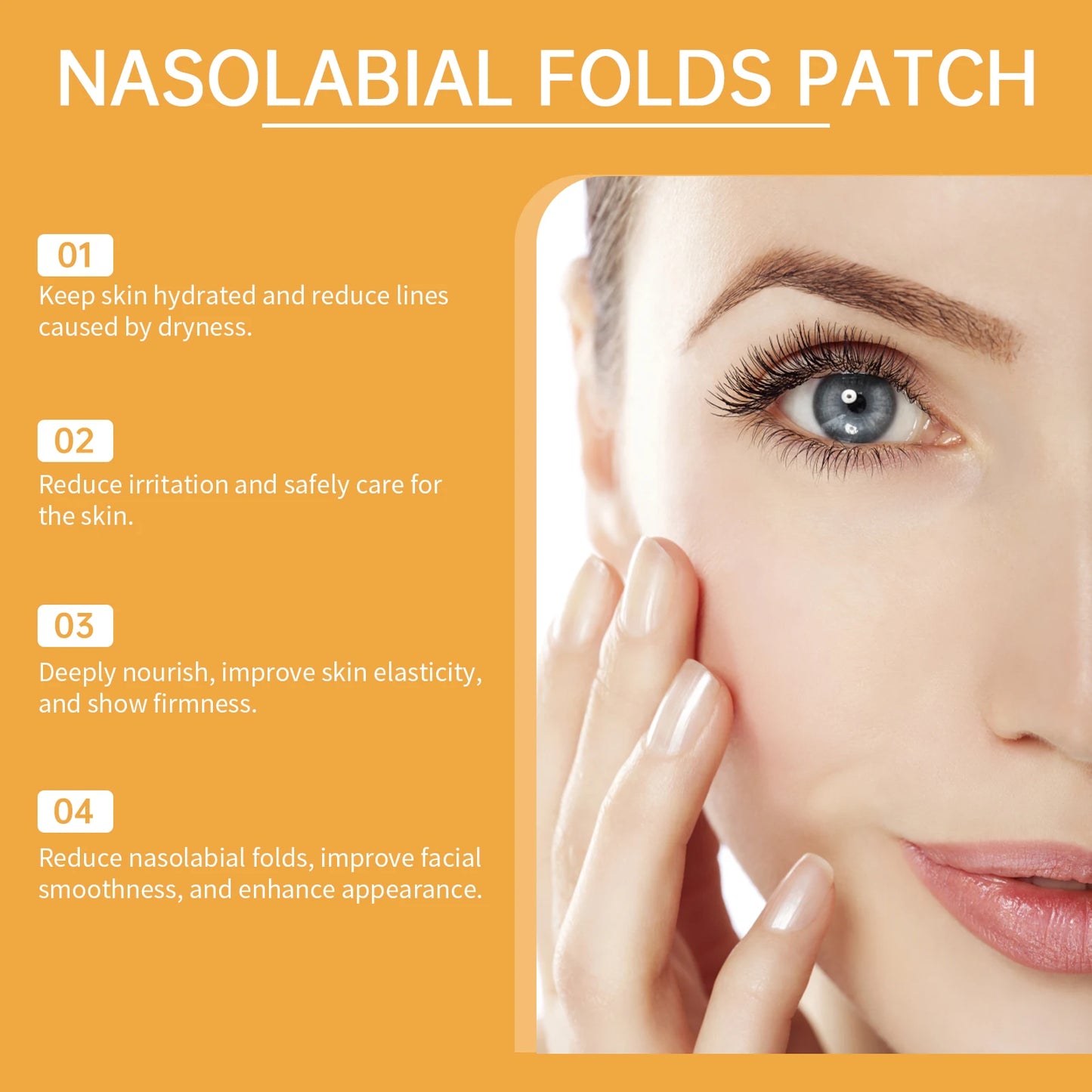 Nasolabial Fold Patch Face Lifting Sticker Fade Fine Lines