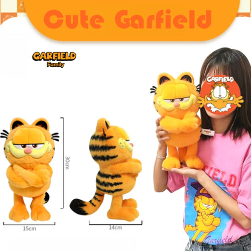 New GARFIELD Original Plush Doll Odie Peluche Toy Cartoon Cat Plushie