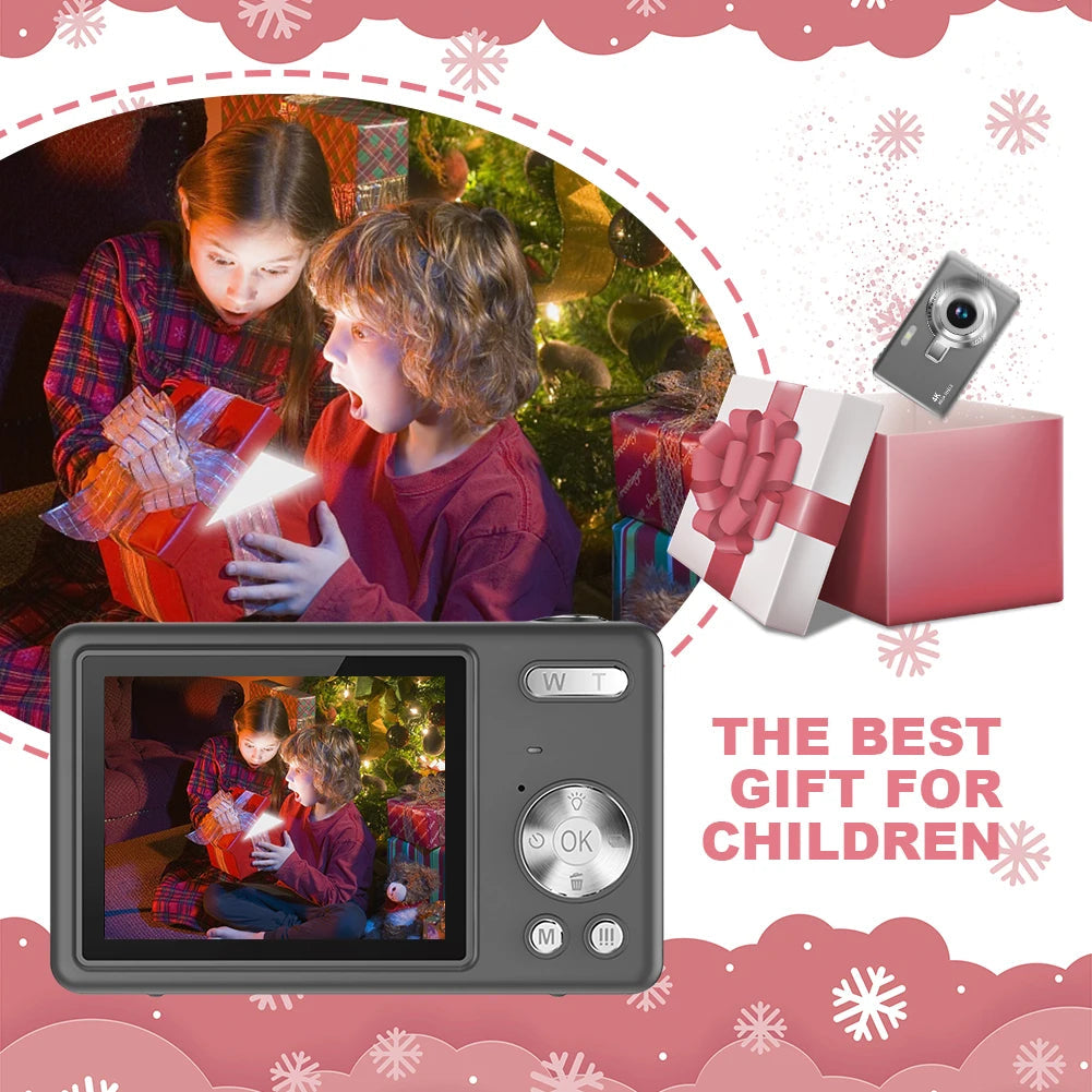 4K HD 1080P Portable Vlogging Camera Digital Camera 96MP Autofocus