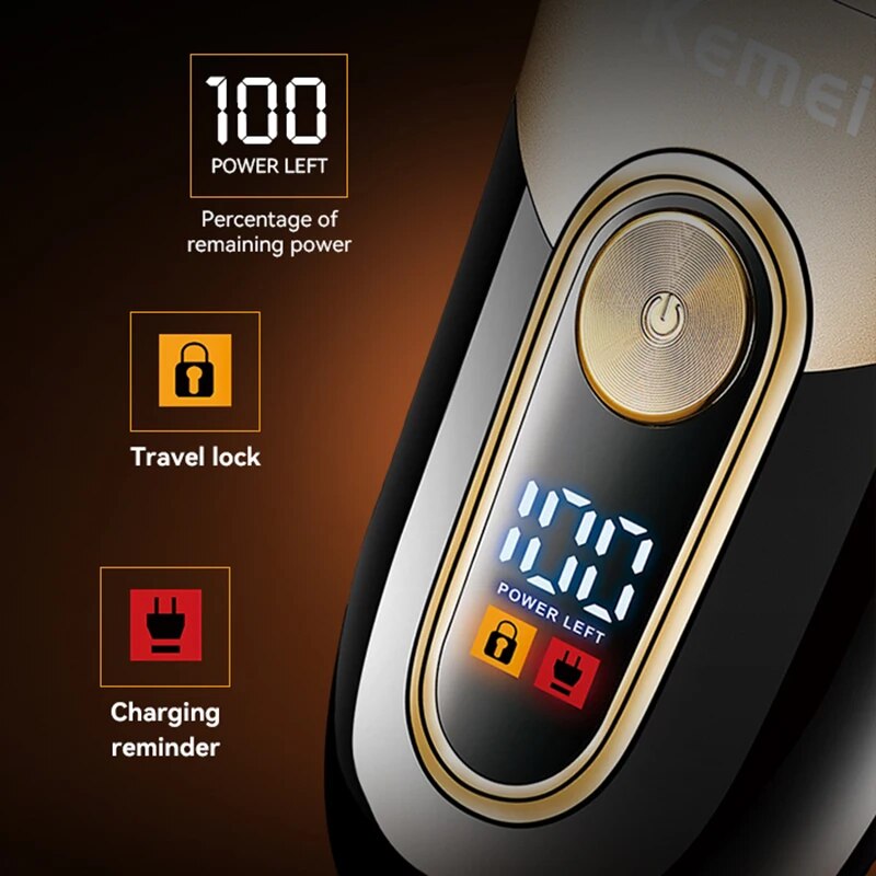 Electric Razor Electric Shaver Rechargeable Shaving Machine For Men