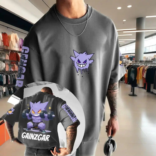 Pokémon Animation Derivatives Gengar Printing T-shirt Men's and
