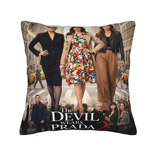 The Devil Wears Pradas 2 Moive Pillowcases Merch Printing Cushion