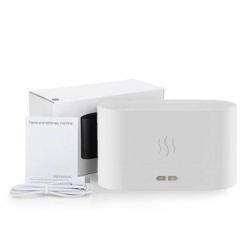 Flame Essential Oil Diffuser Air Humidifier Aromatherapy Fragrance and