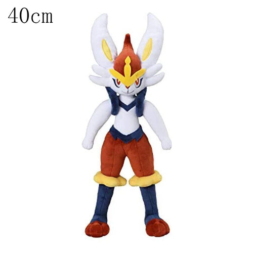 New Pokémon Sword and Shield Cinderace Plush Toys Scorbunny Evolution