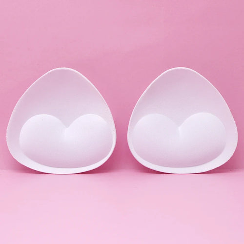 1Pair Sponge Push Up Bra Pads Set for Women Invisible Insert Swimsuit