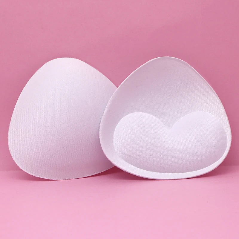 1Pair Sponge Push Up Bra Pads Set for Women Invisible Insert Swimsuit