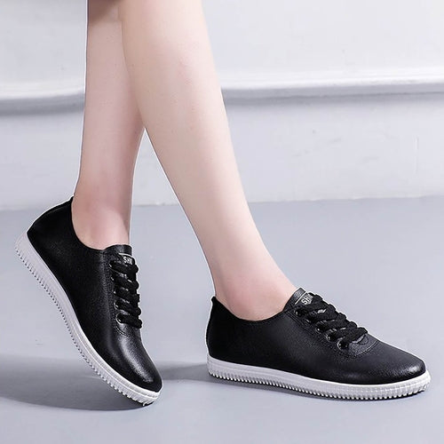 Fashion Loafers Flats Shoes Women Dressy Comfort Student Round Toe