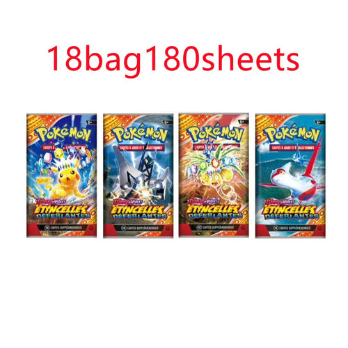 360 Pcs French Pokemon Card Surging Sparks Obsidian Flames Brilliant