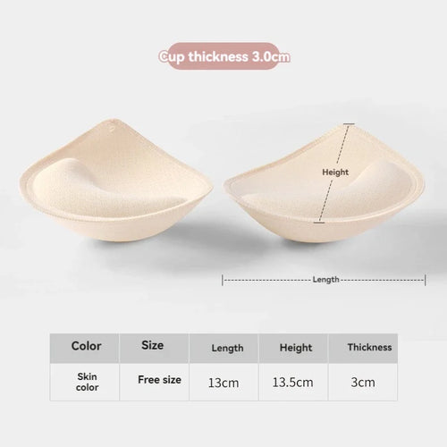 5 6 3 cm Sponge Padded Bra Thick Push Up Bra Pads Inserts Women