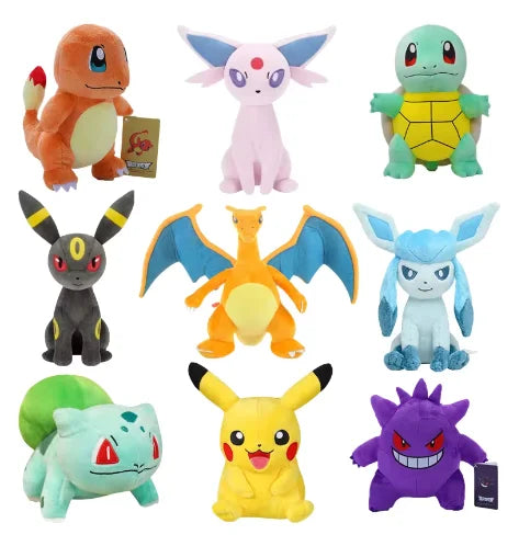 20CM Pokemon Plush Pikachu Dolls Kawaii Anime Pokémon Pichu Short