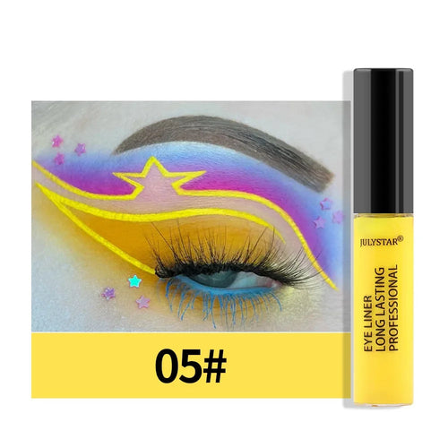 8 Color Eyeliner Liquid Pencil Waterproof Easy To Wear Make Up Matte