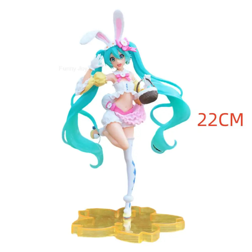 Anime Figure Cherry Blossoms Dress Action Figures Kawaii Swimsuit