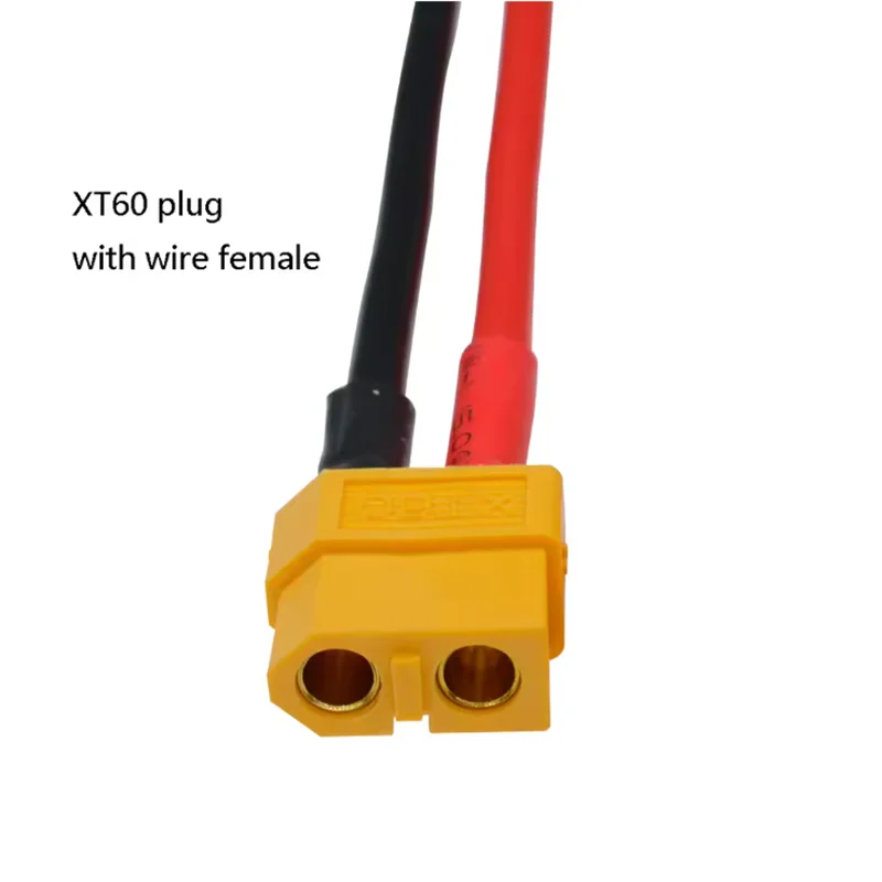 4pcs XT60 Battery Male Female Connector Plug 10cm 14AWG Silicone Wire
