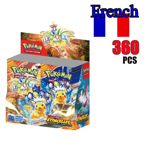 360 Pcs French Pokemon Card Surging Sparks Obsidian Flames Brilliant
